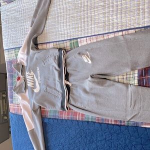 Nike Sweat Suit.  Like new condition.